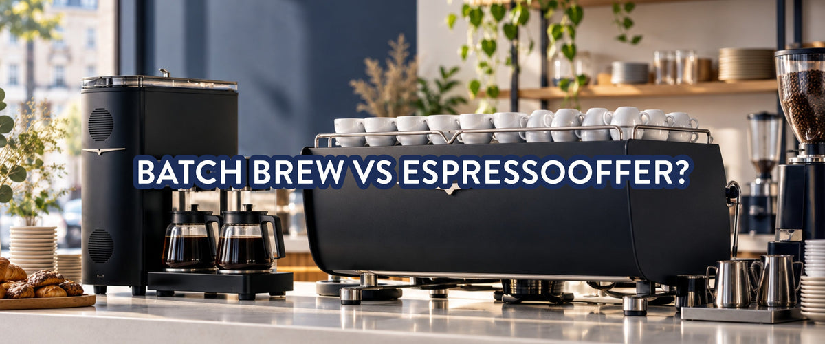 Batch Brew vs Espresso: What Should a High-Volume Café Offer?